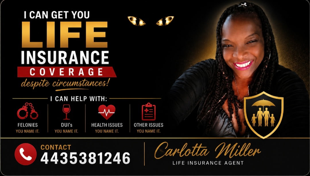 Carlotta Miller life insurance coverage information